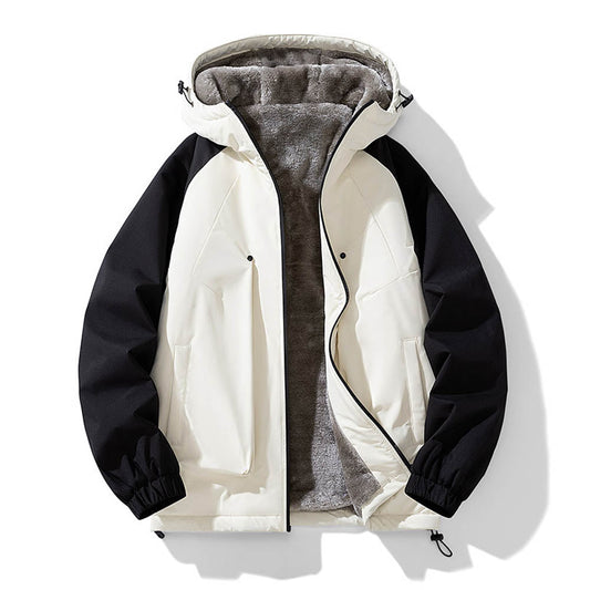 Veste Hiver Doublée Étanche pour Homme - LuxeStyle