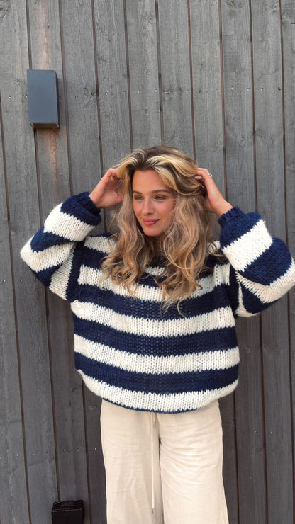 Pull Femme Élégant Col Rond pour Journées Fraîches
