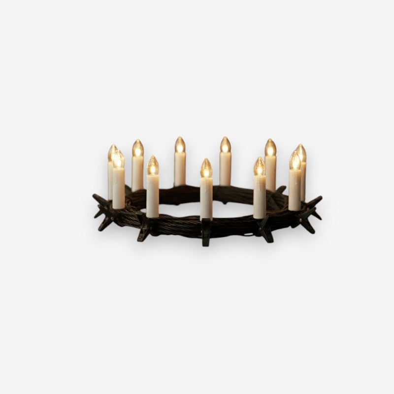 Bougies de Noël Lumineuses LED Douces - LuxeStyle