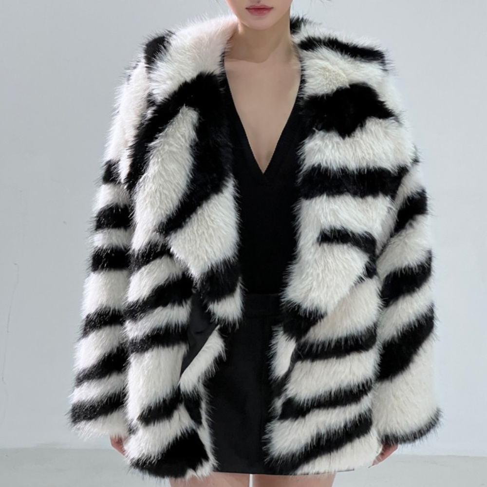 Manteau Élégant Taille Droite pour Femme Hiver - LuxeStyle