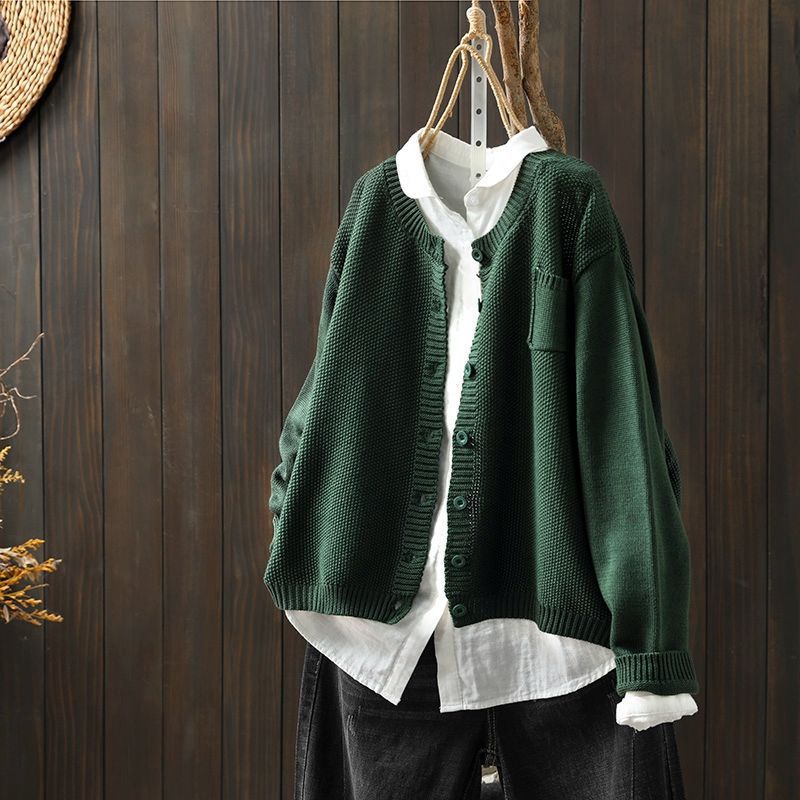 Cardigan Féminin Grande Taille Élégant
