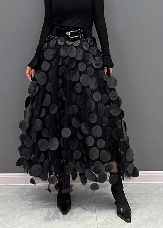 Jupe Fleurie Élégante en Tulle pour Femmes Longue - LuxeStyle