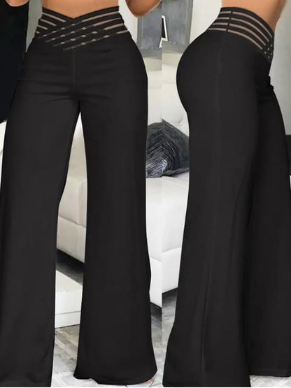 Pantalon Féminin Élégant Taille haute pour Femme | Parfait pour Travail et Soirée