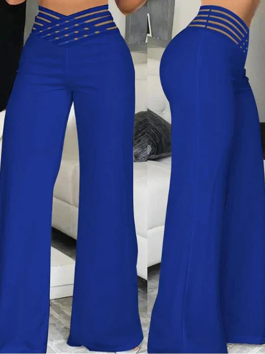 Pantalon Féminin Élégant Taille haute pour Femme | Parfait pour Travail et Soirée