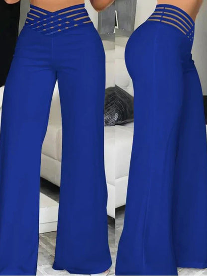 Pantalon Féminin Élégant Taille haute pour Femme | Parfait pour Travail et Soirée
