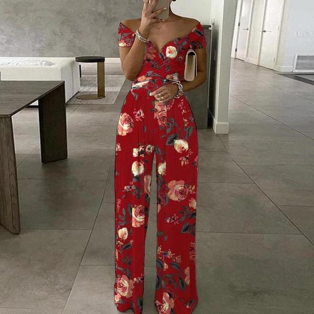Robe Femme Épaules Décolletées Chic à Jupe Large et Ceinture