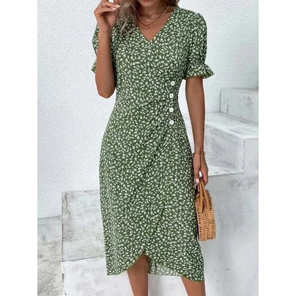 Isabelle™ – Robe Longue Femme Élégante en Tissu Léger et Respirant
