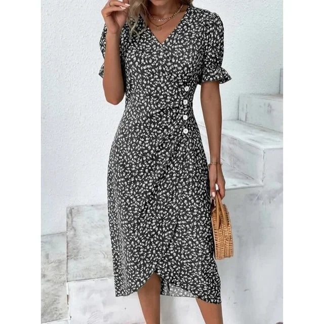 Isabelle™ – Robe Longue Femme Élégante en Tissu Léger et Respirant
