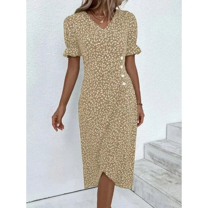 Isabelle™ – Robe Longue Femme Élégante en Tissu Léger et Respirant