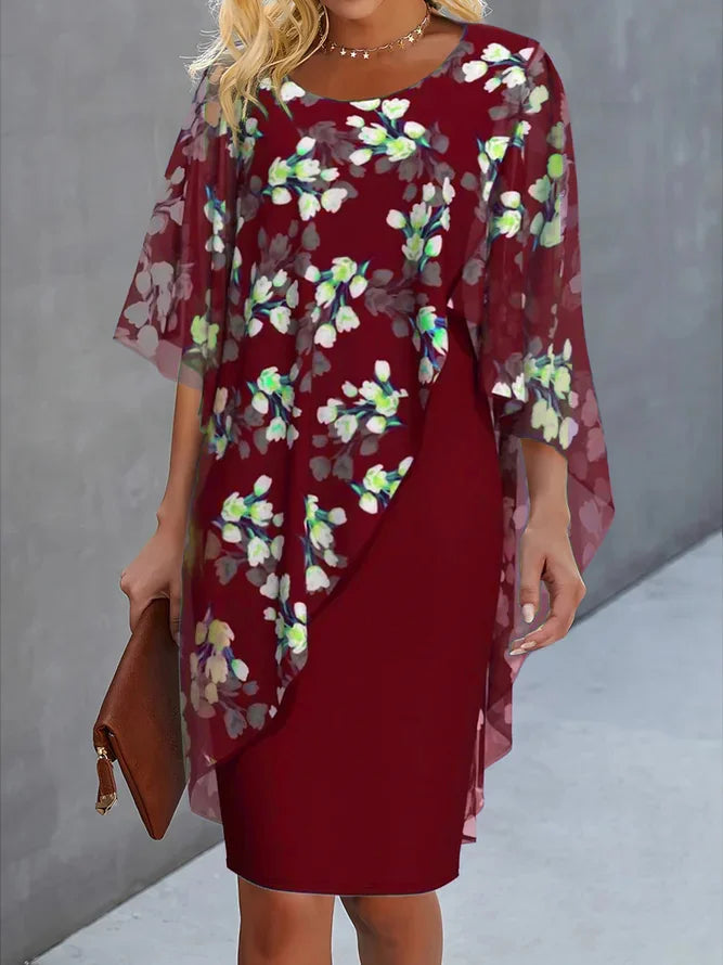 Robe Femme Chiffon Élégante pour Soirée