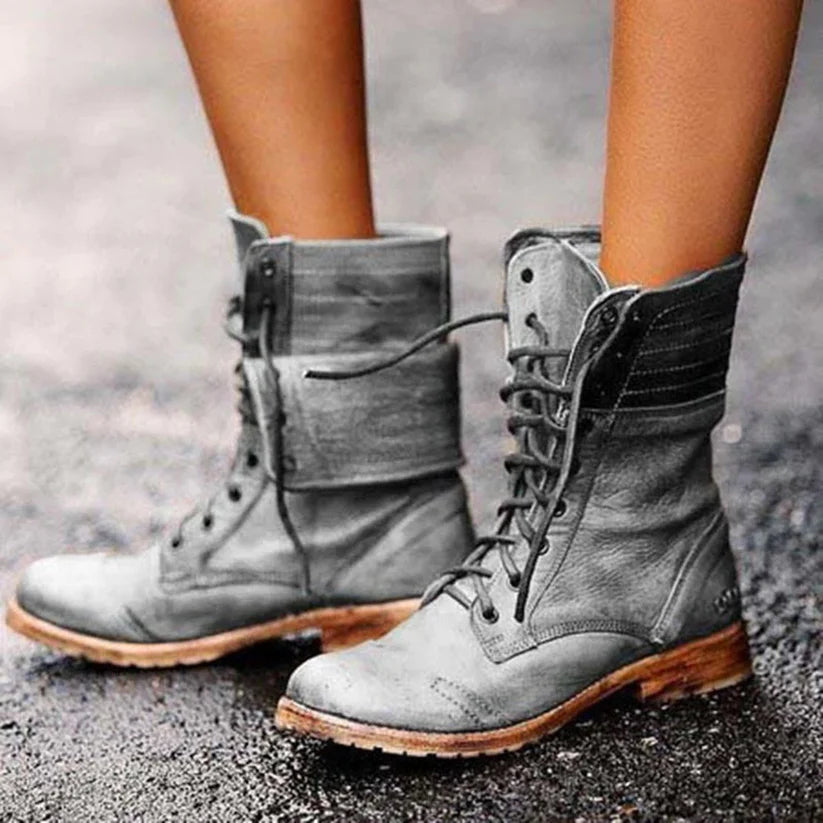 Bottes Élégantes Laura à Lacets