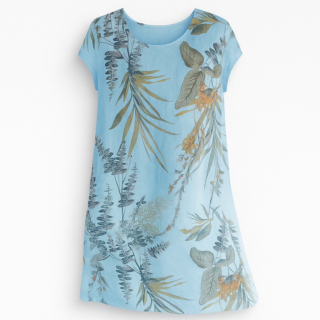 Robe Été Fleurs Délicates pour Femme