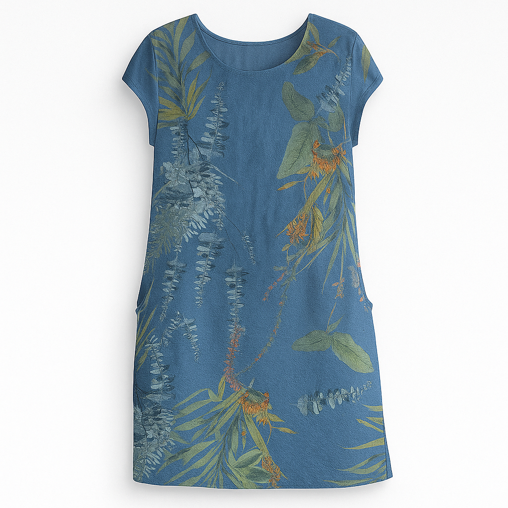 Robe Été Fleurs Délicates pour Femme