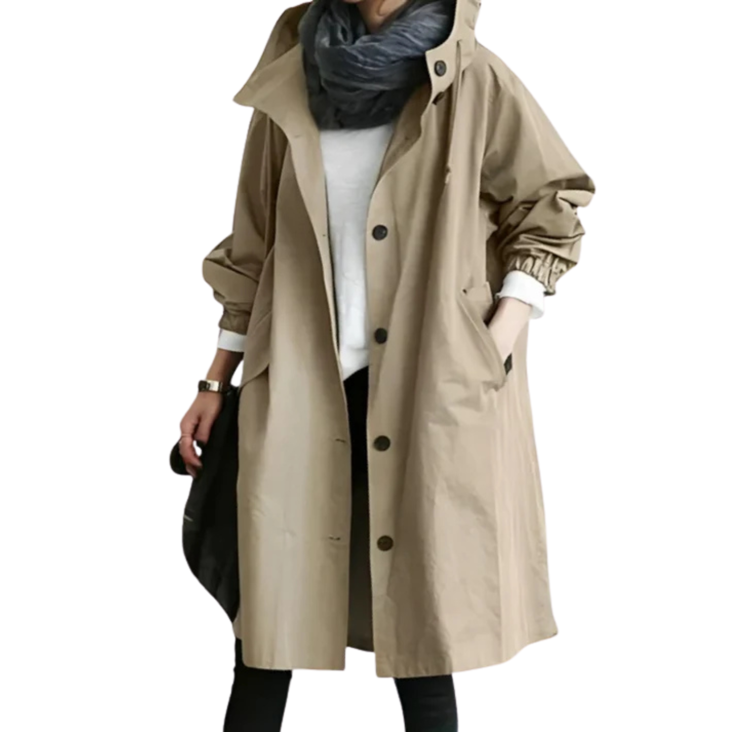 Manteau Femme Élégant Etanche et Respirant