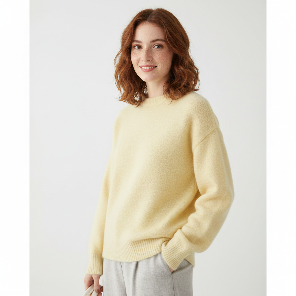 Pull Femme Grande Taille – Tricot Doux, Coupe Détendue & Chic Féminin