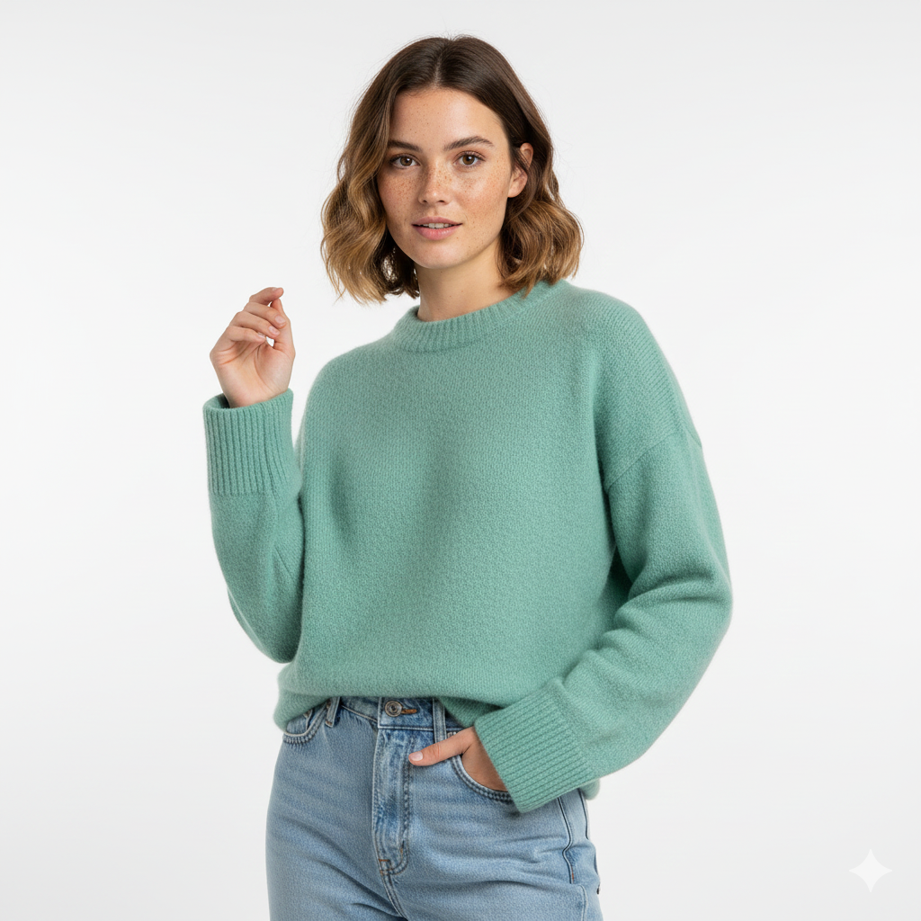 Pull Femme Grande Taille – Tricot Doux, Coupe Détendue & Chic Féminin