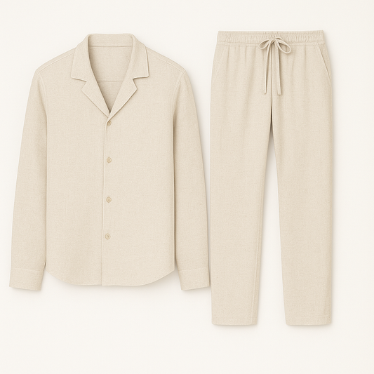 Pyjama Homme Lin Naturel Confort - LuxeStyle