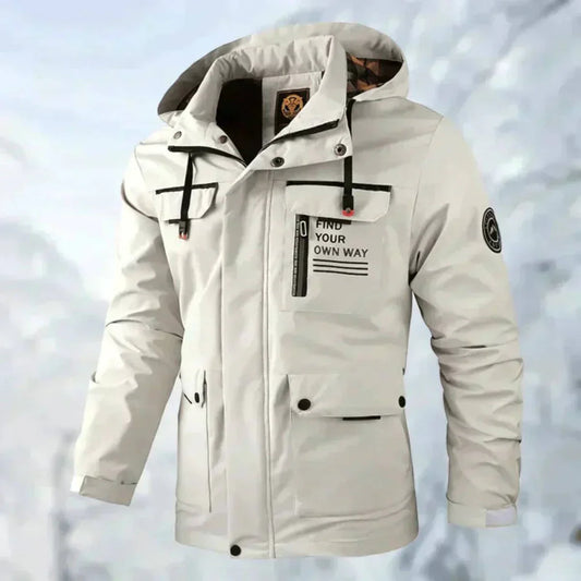 Veste Homme Imperméable Élégante pour Hiver - LuxeStyle