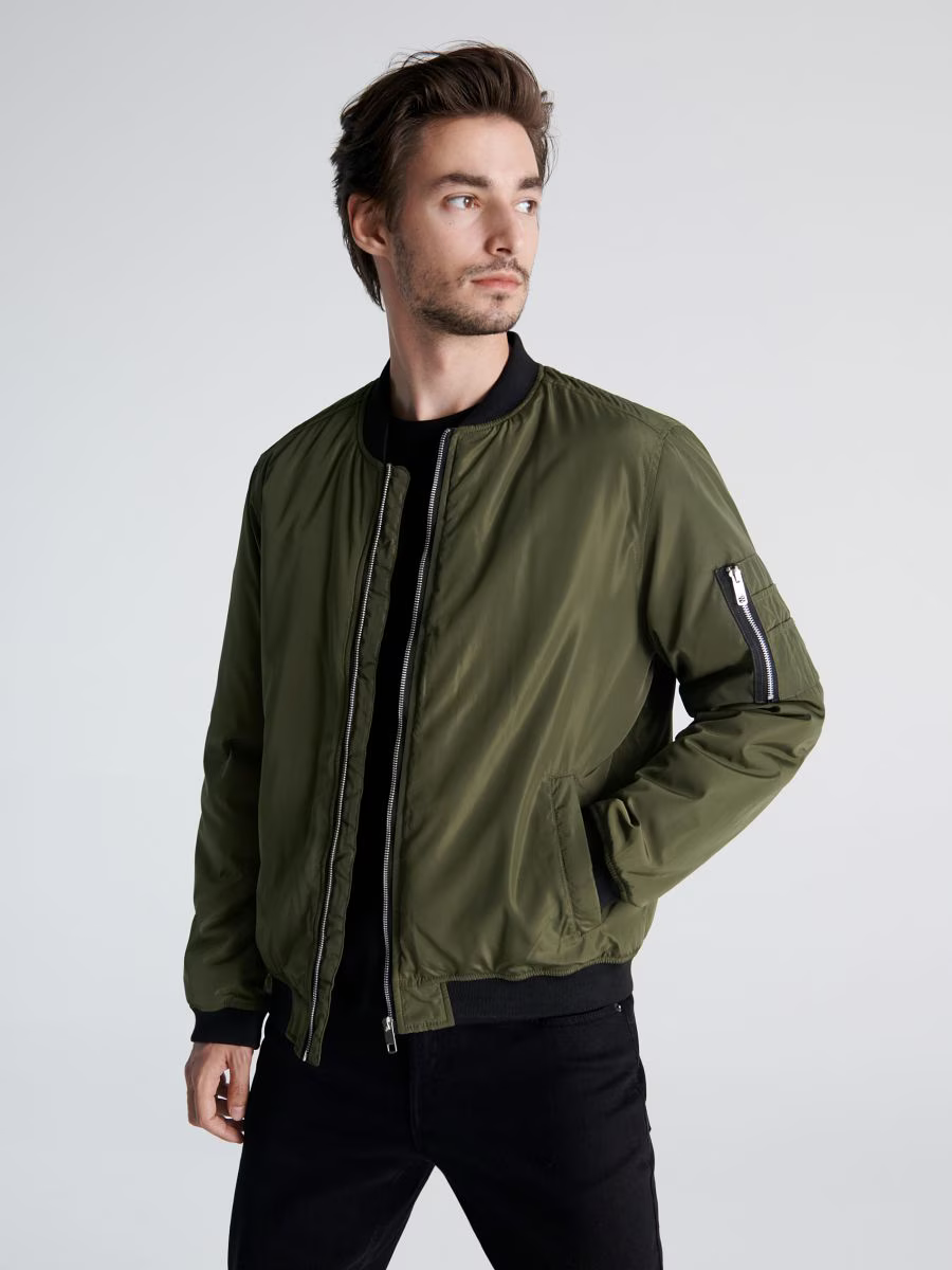 Veste Homme Imperméable Sportive à Fermeture Éclair