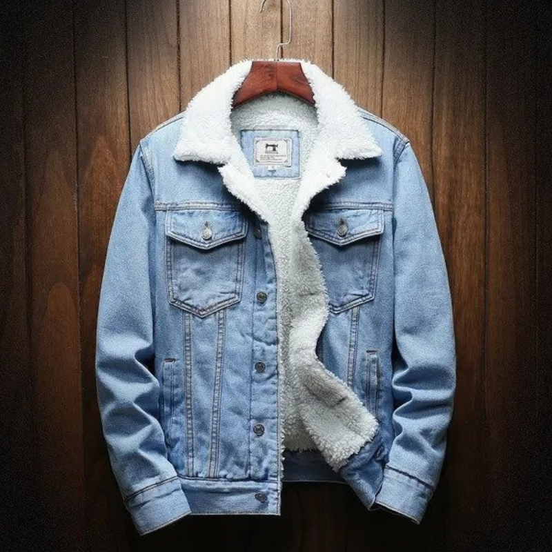 Veste Jean Homme Hivernale Chaude