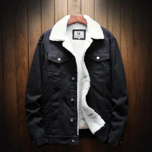 Veste Jean Homme Hivernale Chaude - LuxeStyle
