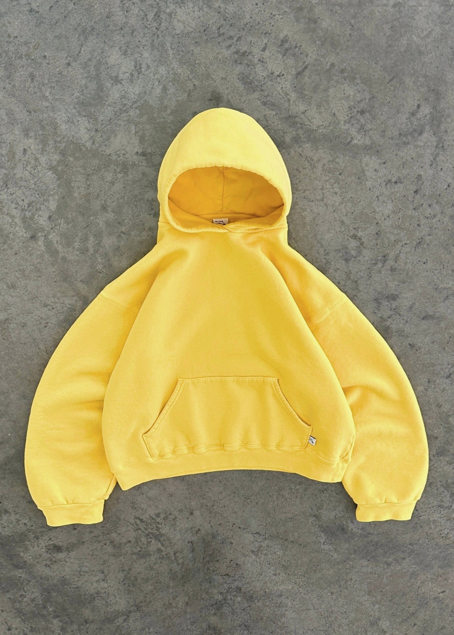 Sweat à capuche noir casual avec poche avant