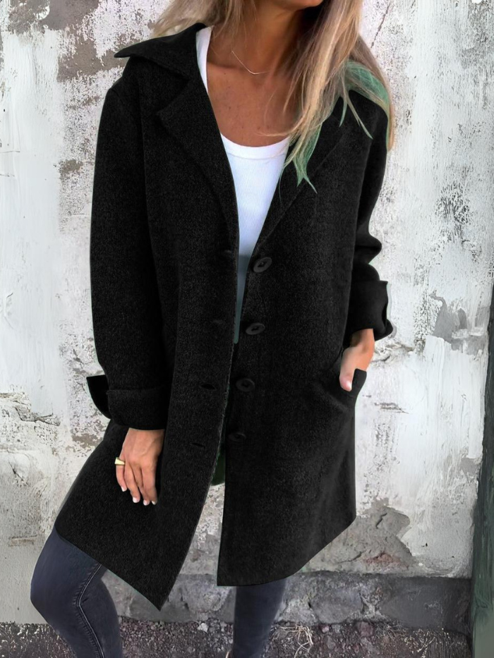 Manteau Femme Printemps Chic - Laine Douce et Légère pour Demi-Saison