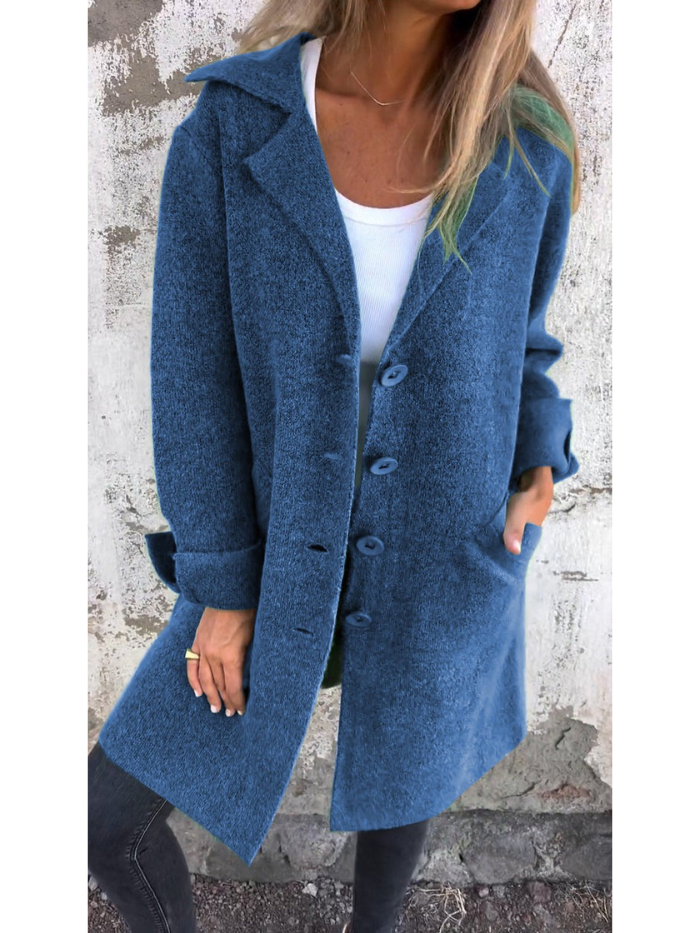 Manteau Femme Printemps Chic - Laine Douce et Légère pour Demi-Saison