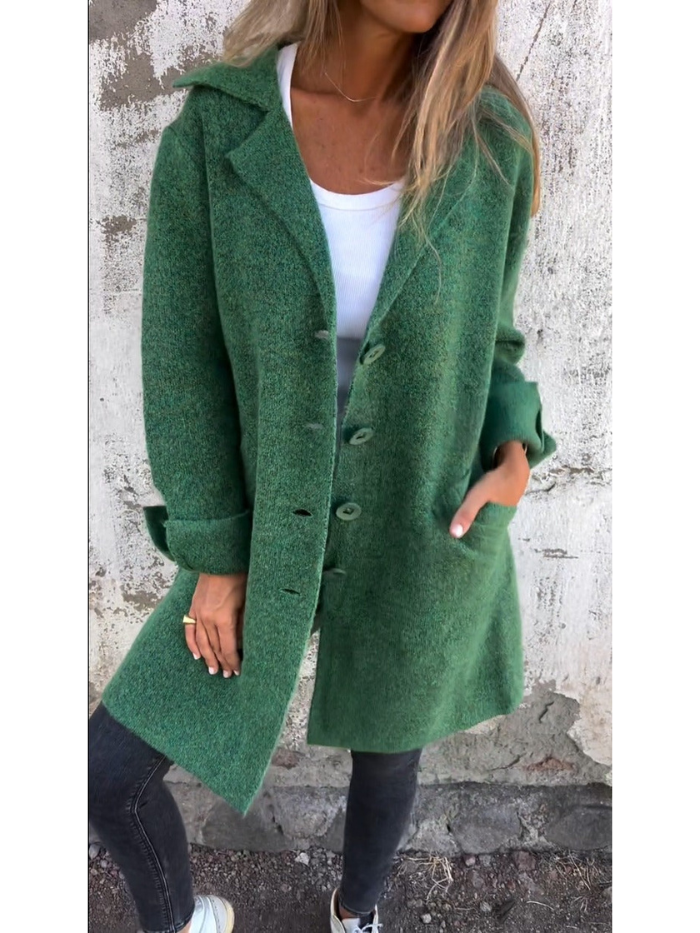 Manteau Femme Printemps Chic - Laine Douce et Légère pour Demi-Saison