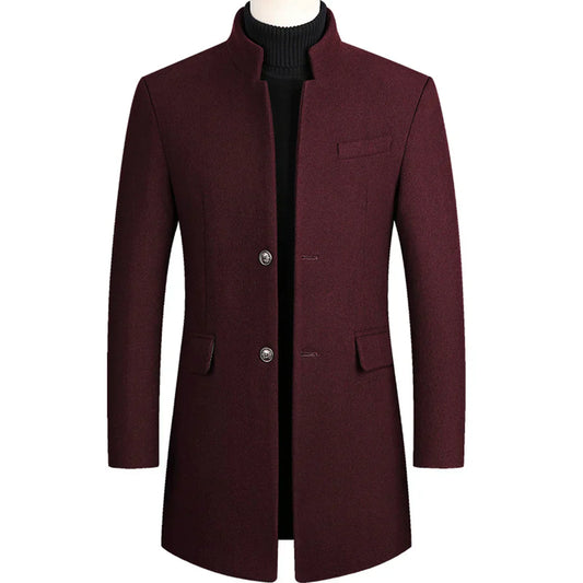 Manteau Homme Élégant à Fermeture Éclair pour Toutes Occasions - LuxeStyle