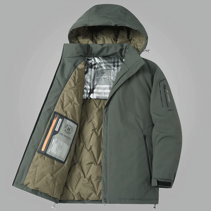 Hugo™ – Parka Femme Hiver Épaisse et Chaude avec Capuche Élégante