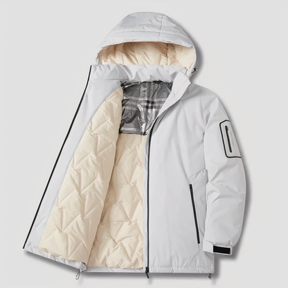 Hugo™ – Parka Femme Hiver Épaisse et Chaude avec Capuche Élégante