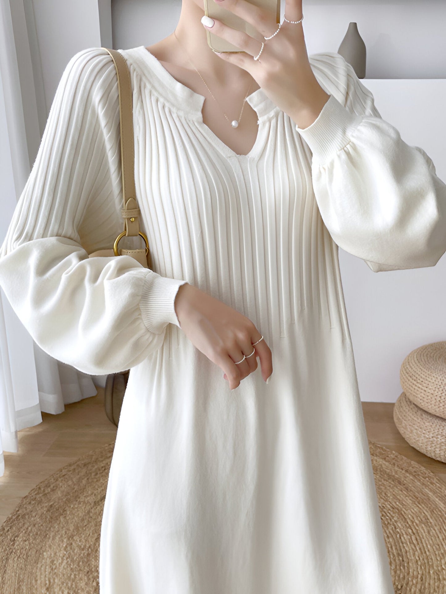 Robe femme longue élégante manches couvrantes