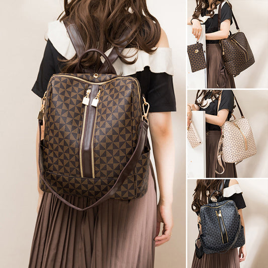 Sac à dos Femme Cuir Simili Imprimé Floral - LuxeStyle