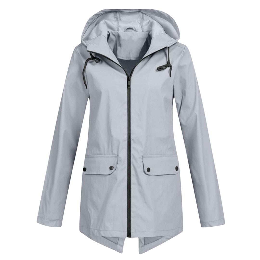 Veste Imperméable Féminine Longue