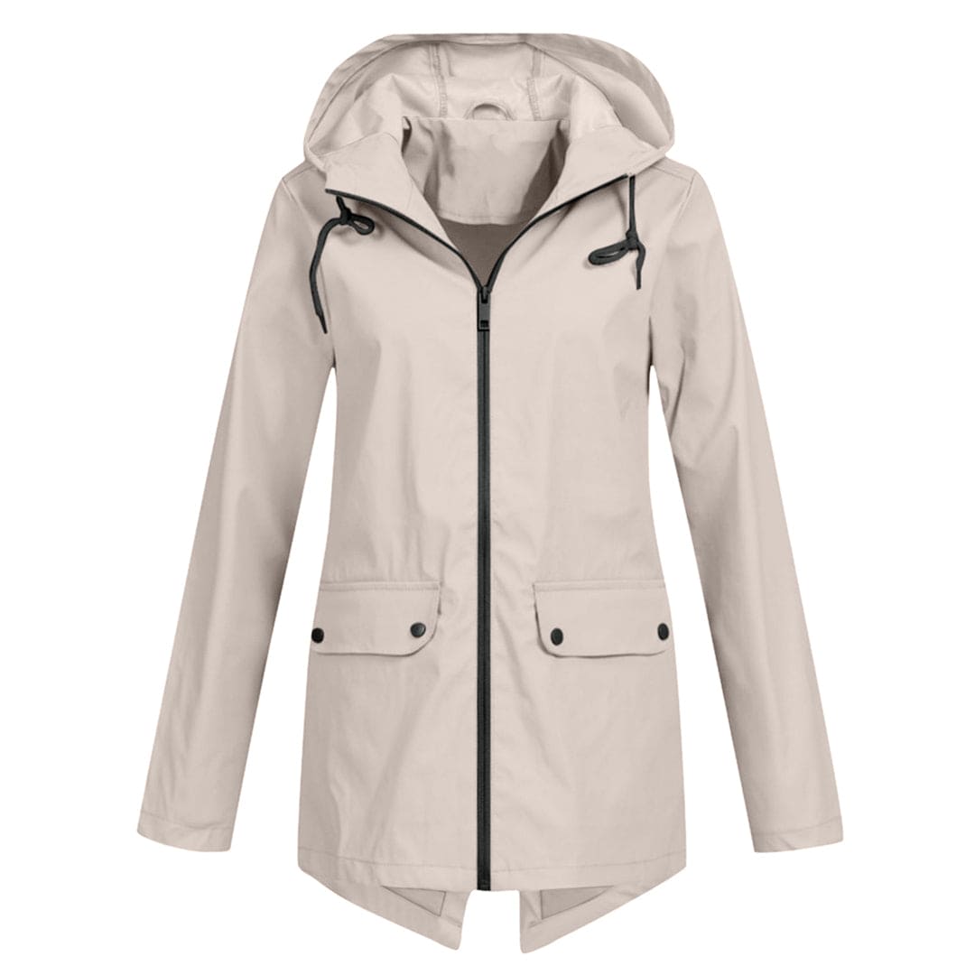 Veste Imperméable Féminine Longue - LuxeStyle
