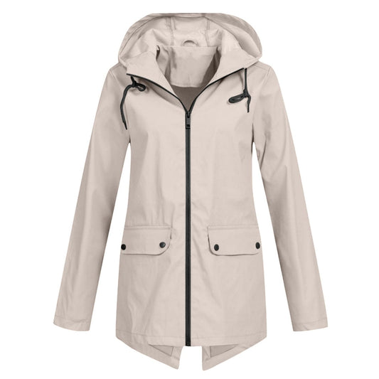 Veste Imperméable Féminine Longue - LuxeStyle