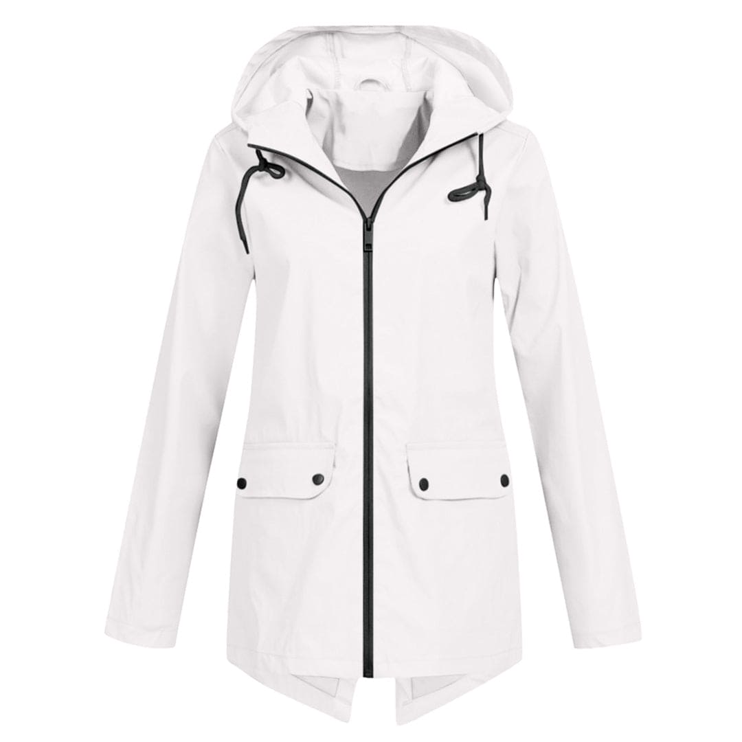 Veste Imperméable Féminine Longue
