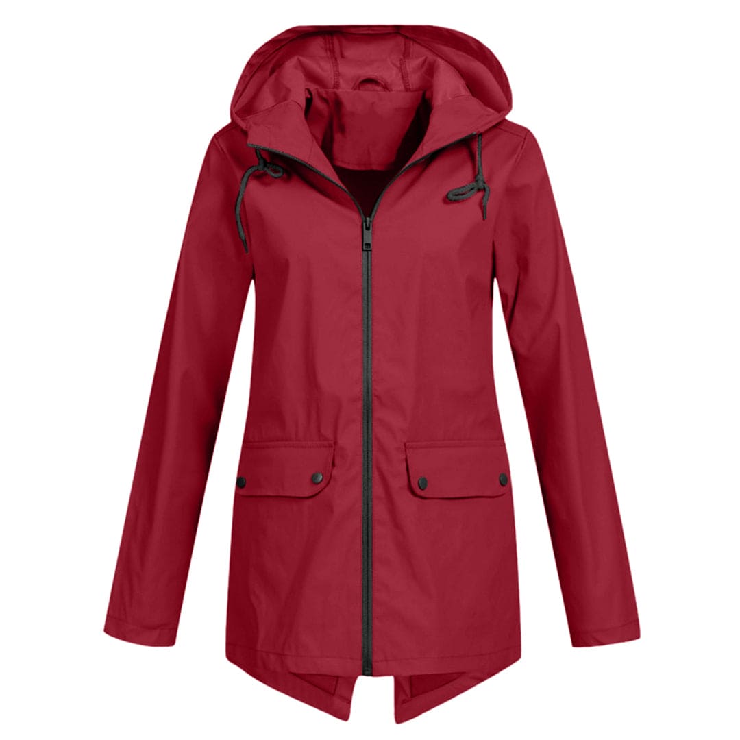 Veste Imperméable Féminine Longue