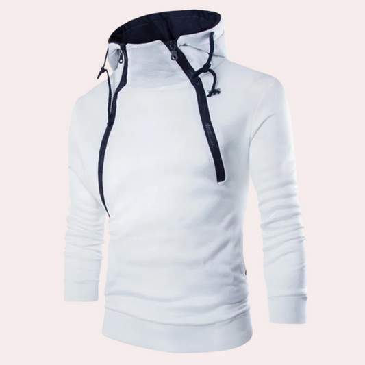 LITHANY - Pull à Capuche Classique pour Hommes