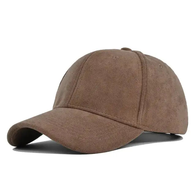 Casquette Cuir Brun Classique