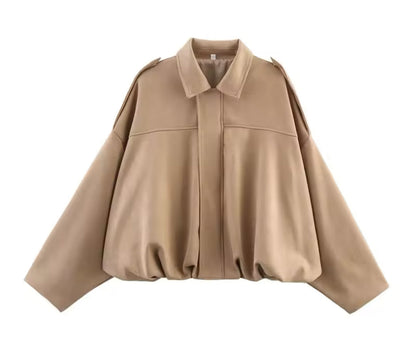 Veste Femme Hiver Douce et Confortable avec Poches