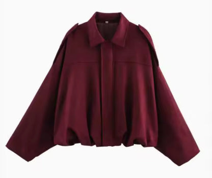 Veste Femme Hiver Douce et Confortable avec Poches
