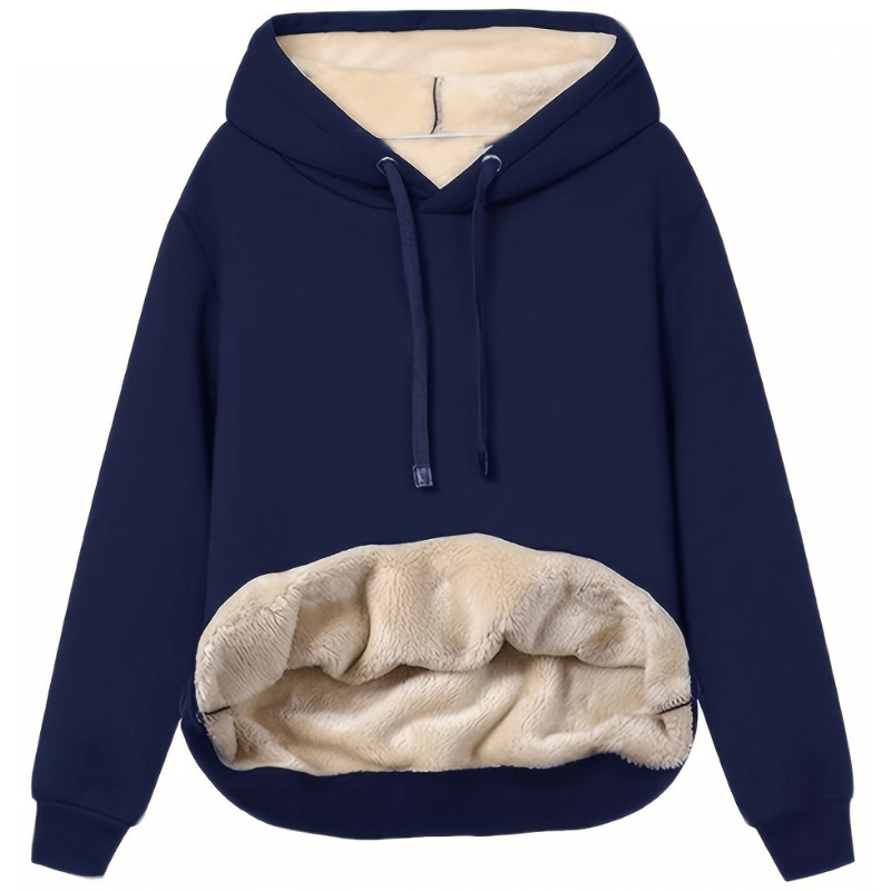 Sweat à Capuche Femme Hiver - Doudoune Polaire Élégante et Chaude