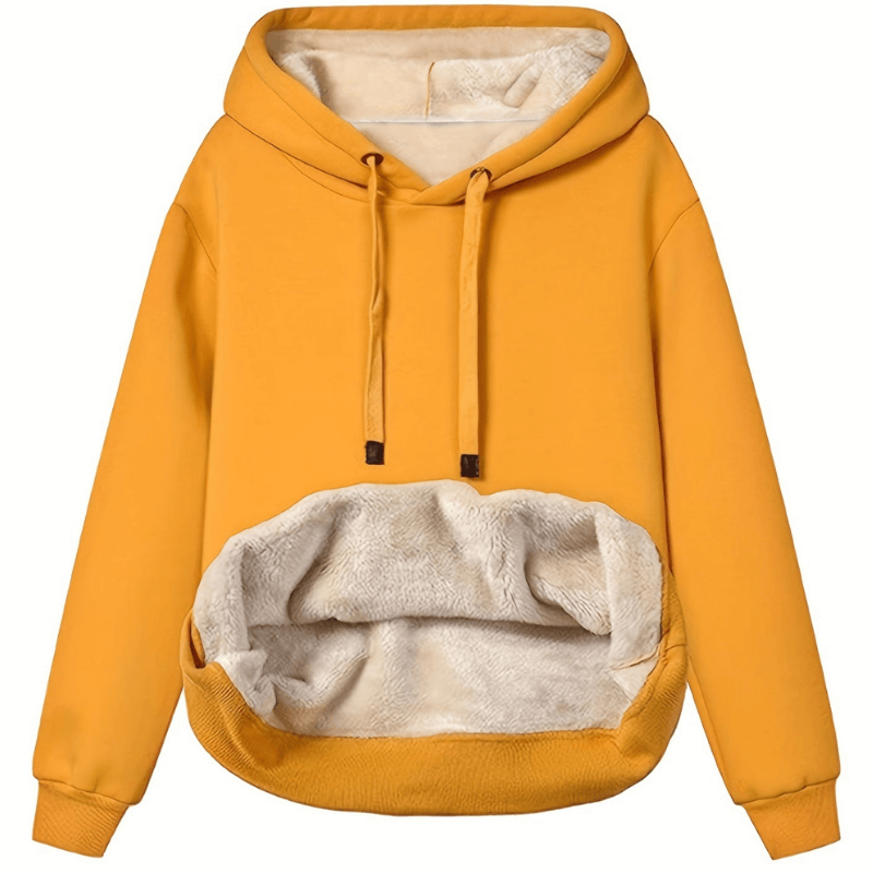 Sweat à Capuche Femme Hiver - Doudoune Polaire Élégante et Chaude