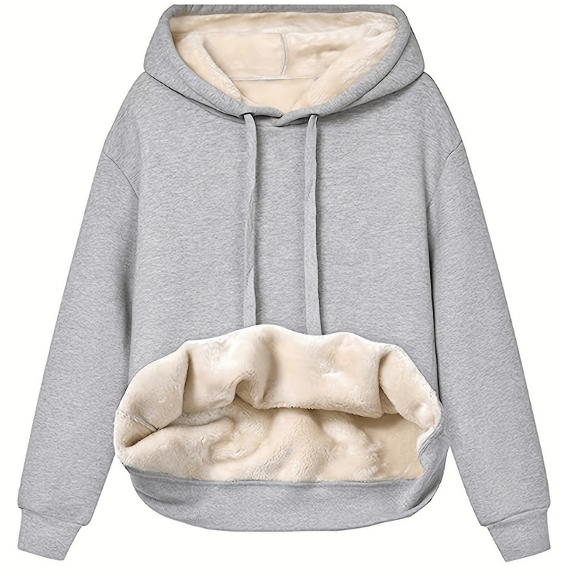 Sweat à Capuche Femme Hiver - Doudoune Polaire Élégante et Chaude
