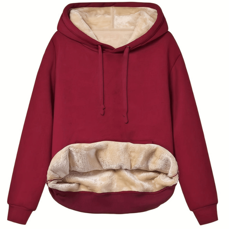 Sweat à Capuche Femme Hiver - Doudoune Polaire Élégante et Chaude