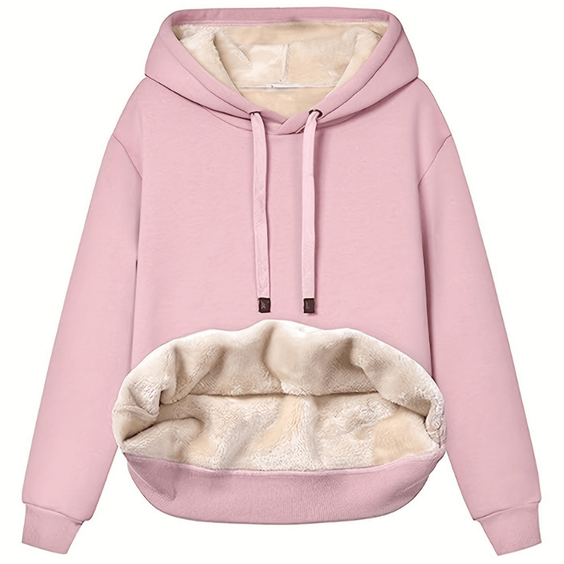 Sweat à Capuche Femme Hiver - Doudoune Polaire Élégante et Chaude