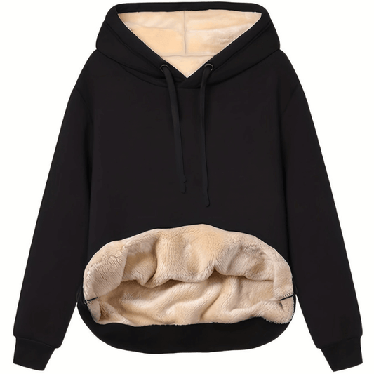Sweat à Capuche Femme Hiver - Doudoune Polaire Élégante et Chaude - LuxeStyle