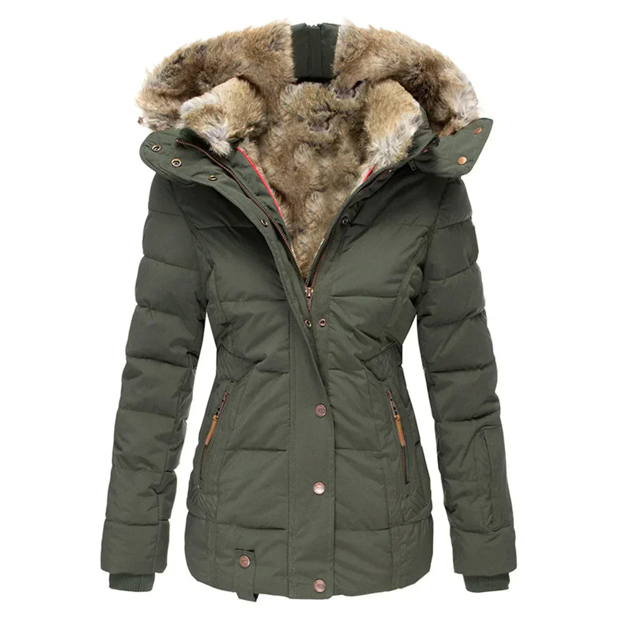 Veste Femme Hiver Douillet Chaud et Chic au Quotidien